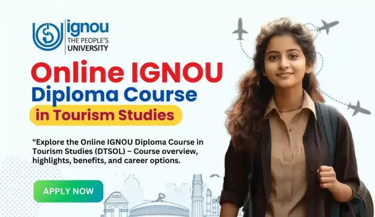 IGNOU Diploma Course in Tourism