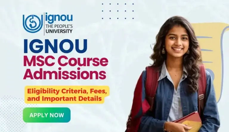 ignou msc course