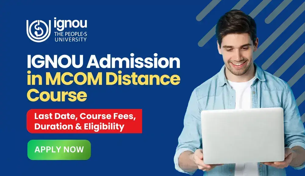 ignou mcom distance course