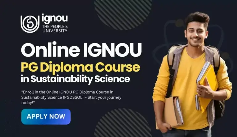 online ignou pg diploma course