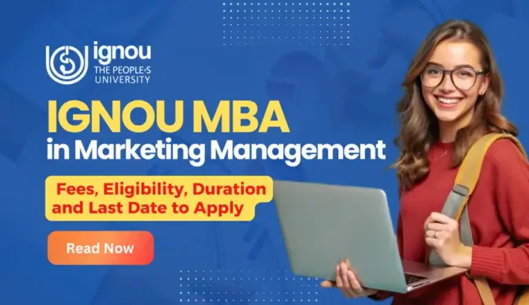 ignou mba in marketing management