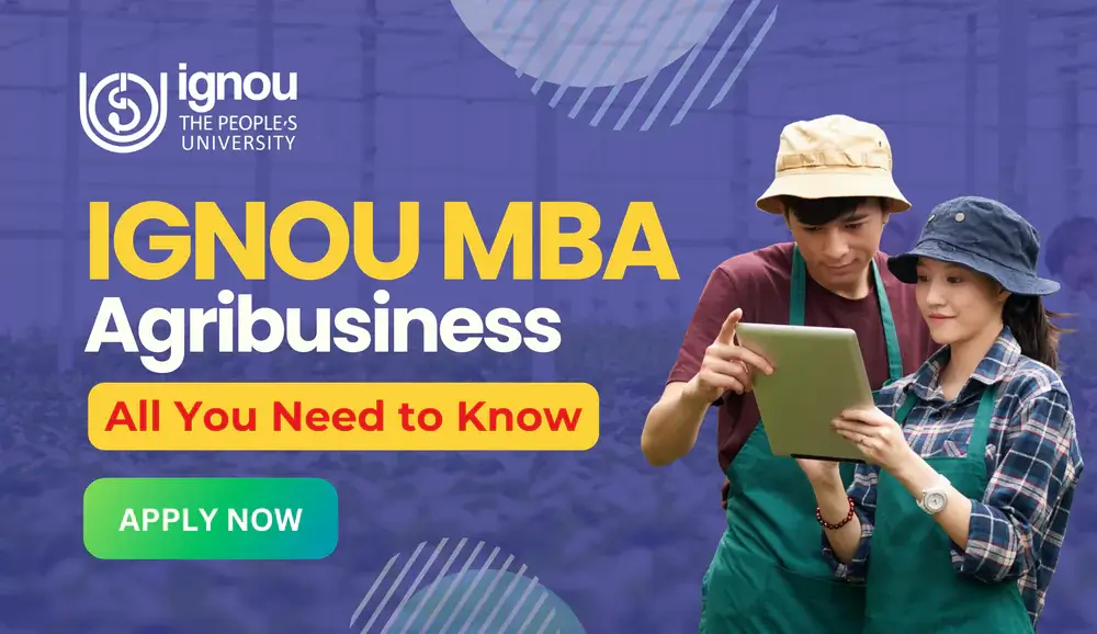 IGNOU MBA in Agribusiness Admission 2025