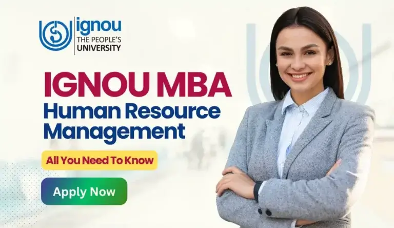 ignou mba-hr management admission