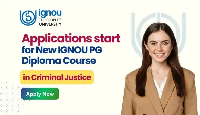 PG Diploma Course in Criminal Justice