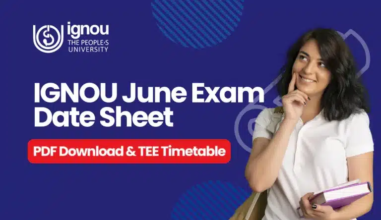 ignou exam date sheet june 2025