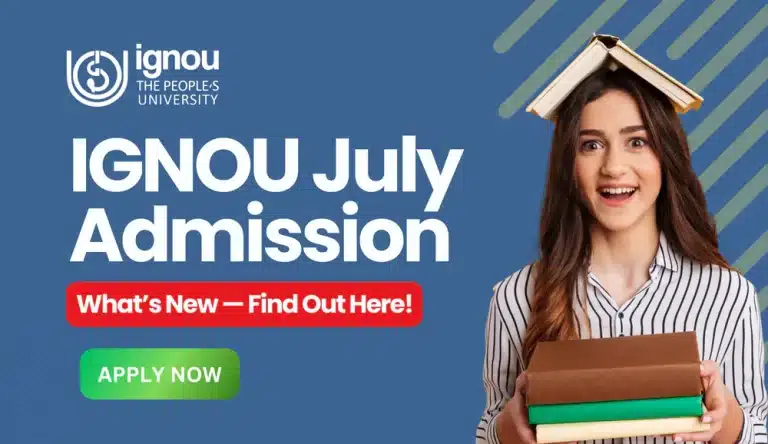 ignou july admission