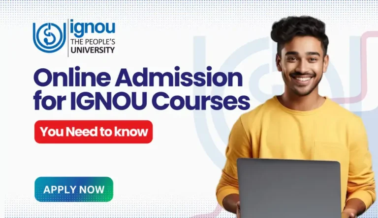 Online Admission for IGNOU