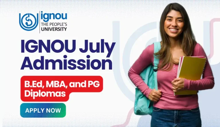 IGNOU Admission 2025 Courses