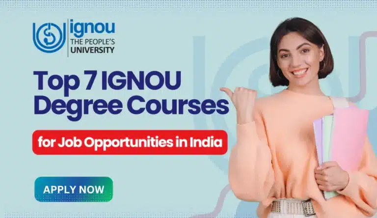 IGNOU degree courses