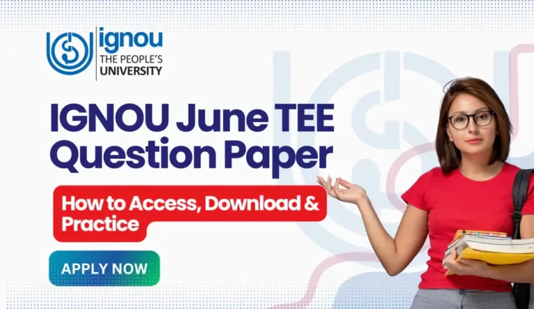 IGNOU question paper