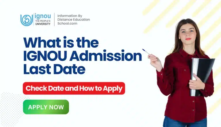IGNOU Admission Last Date