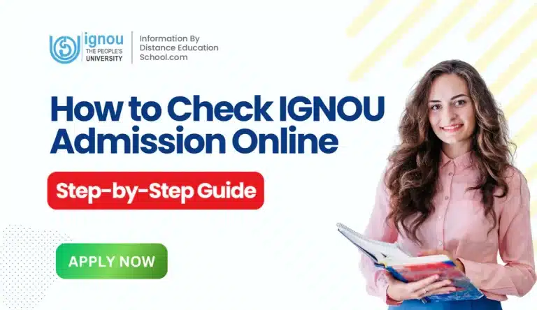 IGNOU admission status