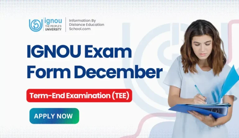 IGNOU Exam Form