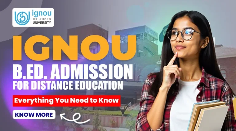 IGNOU B.Ed. Admission 2025