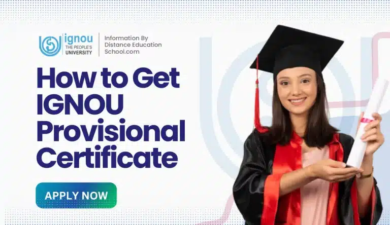 IGNOU Provisional Certificate