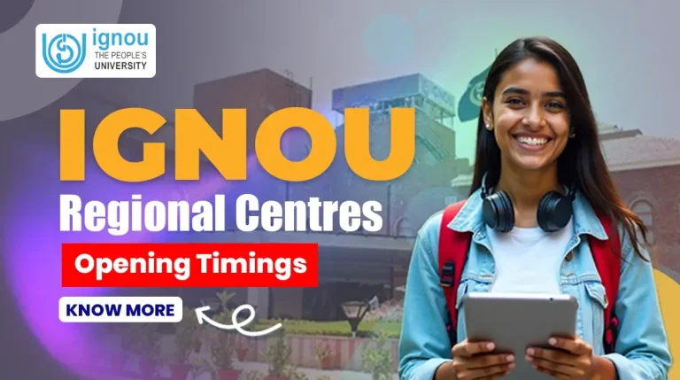 IGNOU Regional Centre Timings