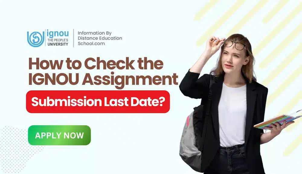 IGNOU assignment submission last date