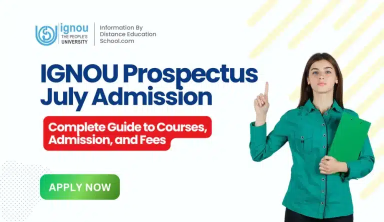 IGNOU Prospectus