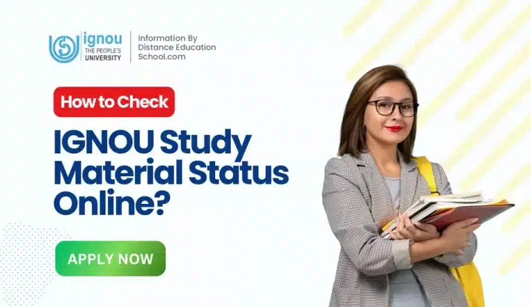 IGNOU Study Material Status