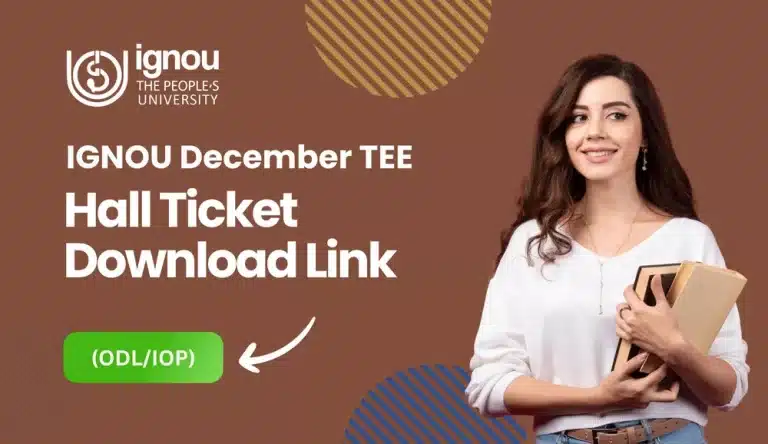 ignou hall ticket