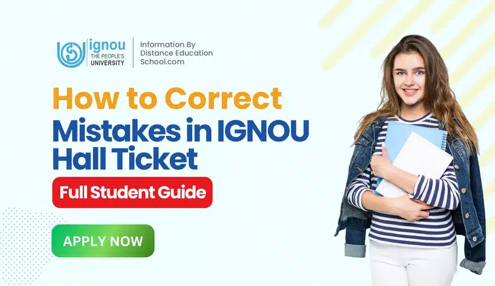 IGNOU Hall Ticket