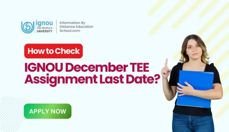 IGNOU assignment last date