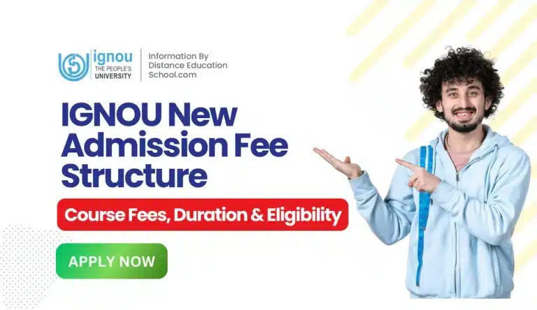 IGNOU fee structure