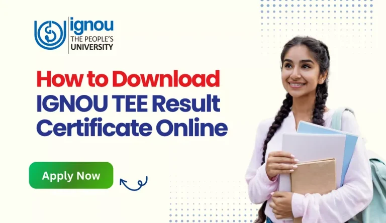 IGNOU tee result certificates