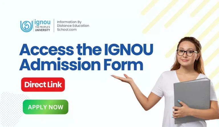 IGNOU Admission Form