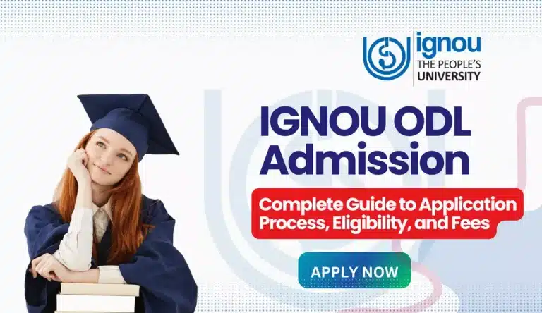 IGNOU ODL Admission courses