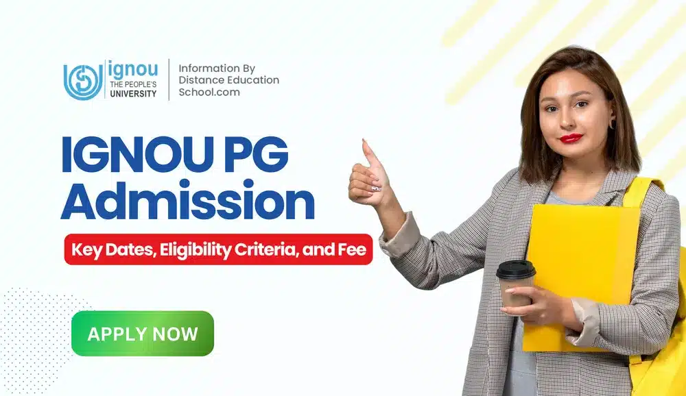 IGNOU pg admission