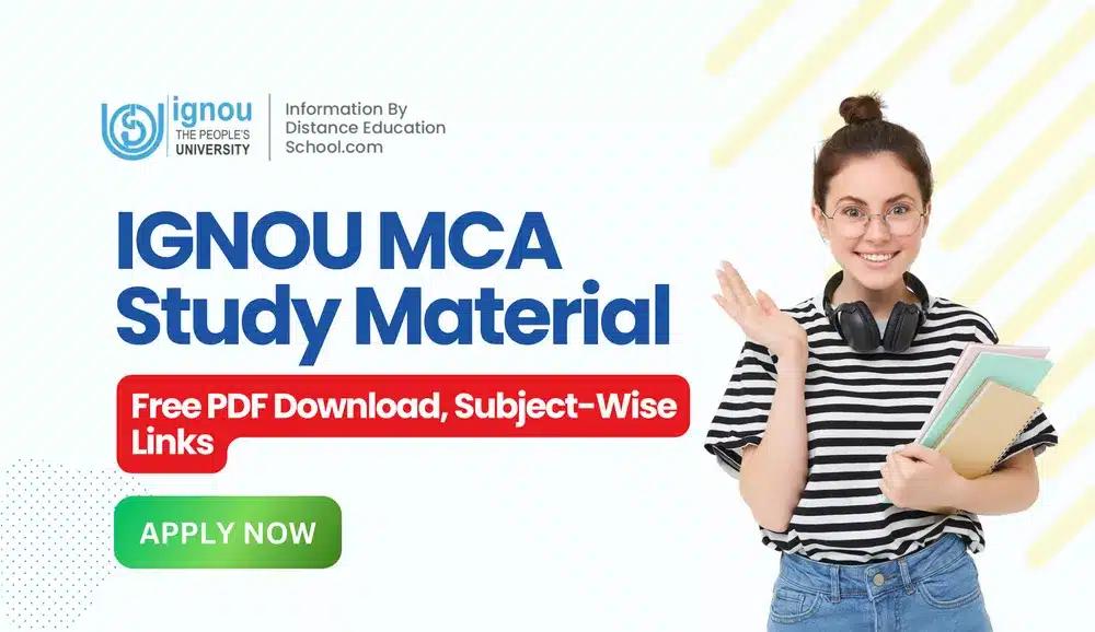 IGNOU MCA Study Material