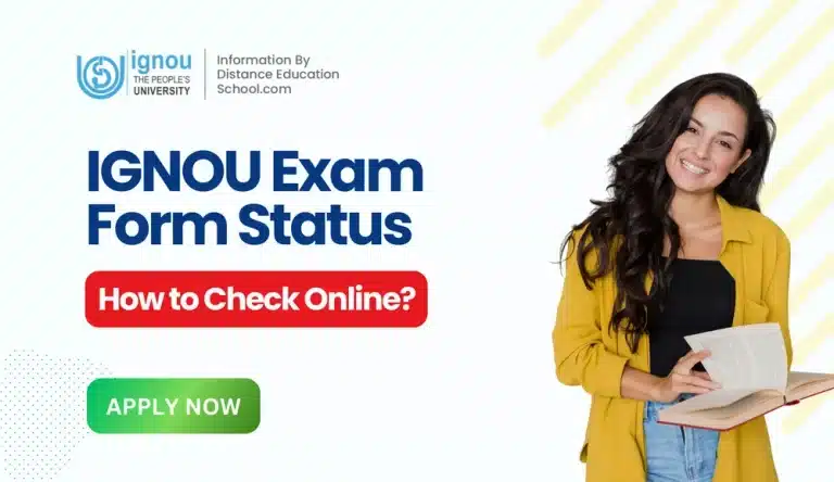 IGNOU Exam Form Status