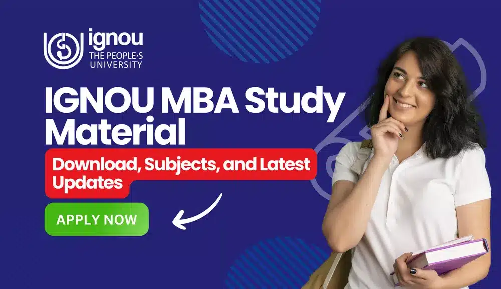 IGNOU MBA Study Material