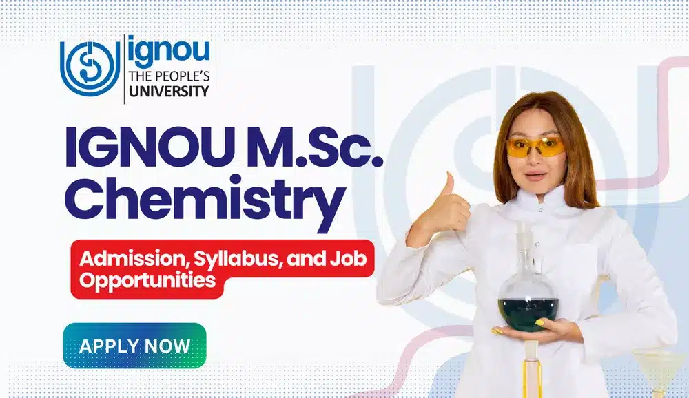 ignou msc chemistry