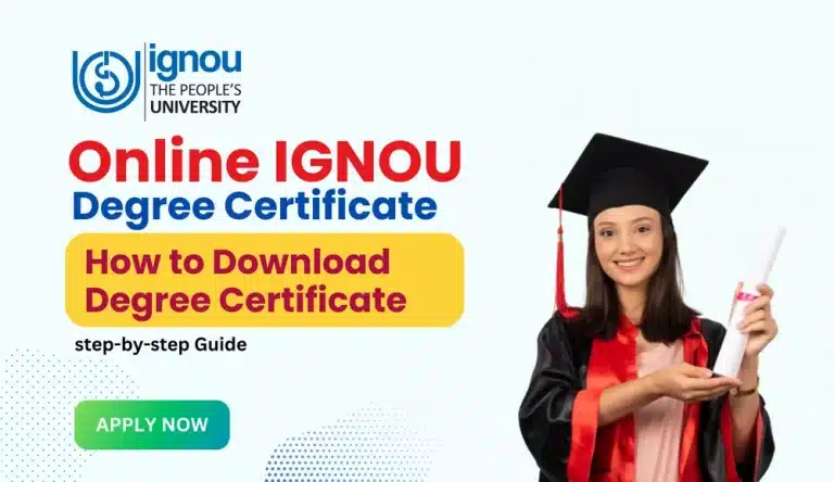 ignou degree certificate