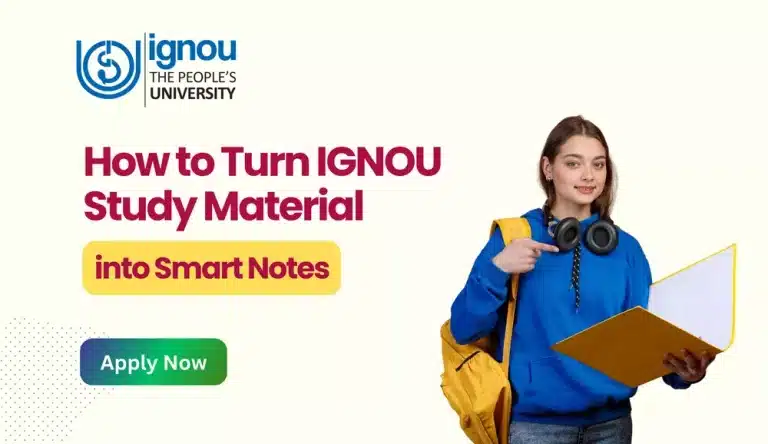 IGNOU Study Material