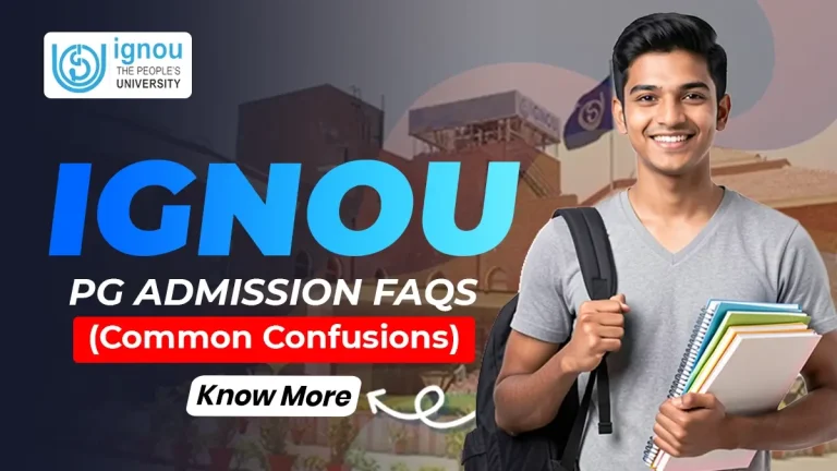IGNOU PG Admission