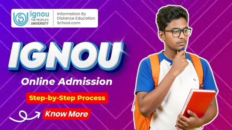 IGNOU Online Admission