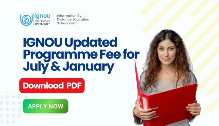 IGNOU Fess
