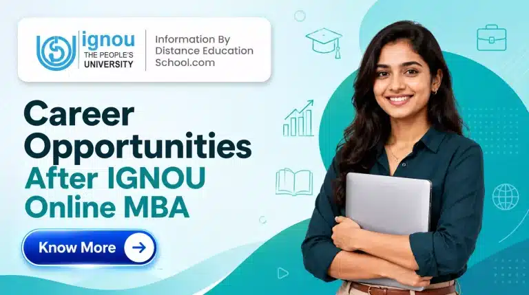 Career Opportunities After IGNOU Online MBA