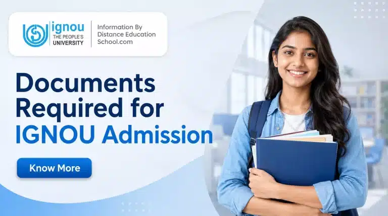 Documents Required for IGNOU Admission 2026