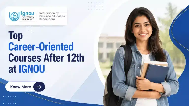 Top Career-Oriented Courses After 12th at IGNOU